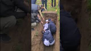 Muslim Funeral in Ireland\/ How Muslim burying dead person