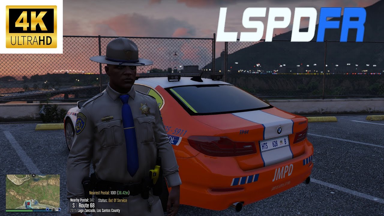 Highway Patrol l GTA 5 Lspdfr l Mzansi Edition l 4k l #lspdfr #gta5  #gtamods