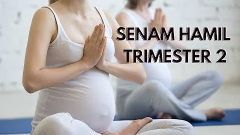 SENAM HAMIL MUDAH untuk TRIMESTER 2 | PRENATAL YOGA