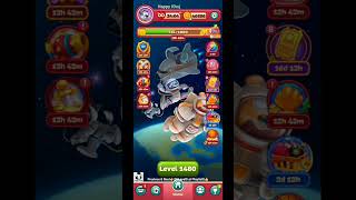 Toon Blast 1480 — No Boosters F2P WiN 👉50 LevelS 1450-1499 Guide 👇 \#shorts