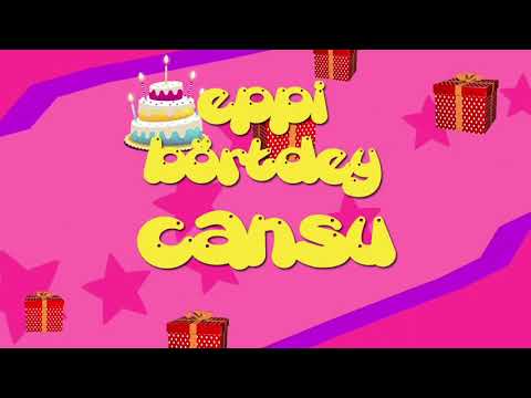 İyi ki doğdun CANSU  - İsme Özel Roman Havası Doğum Günü Şarkısı (FULL VERSİYON)