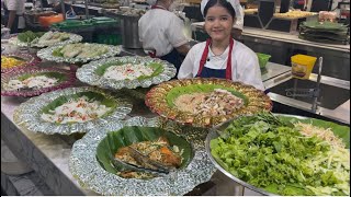 $8.50 Lunch Buffet All You Can Eat + Iced Tea Drinks at Tonle BassacII in Phnom Penh City, Cambodia