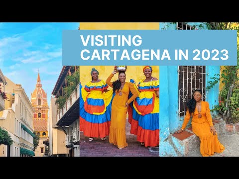 TRAVEL VLOG TO CARTAGENA, COLOMBIA 2023: VOLCAN TOTUMO, ISLA BARU, NIGHTLIFE, SALSA AND MORE!