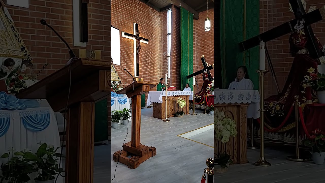 Anticipated Sun Tagalog Mass At Poong Jesus Nazareno Filipino Catholic Center Anaheim CA 8 2 25