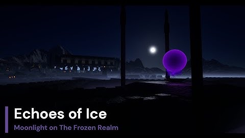 Echoes of Ice | Moonlight on The Frozen Realm | Environment Cinematic | Unreal Engine 5.5.4