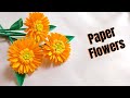 How to make Realistic, Easy paper Roses | Paper flower DIY | Paper Rose flower making...