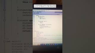 C++ Binary Code Part 3#c++#programming #coding #binarycode