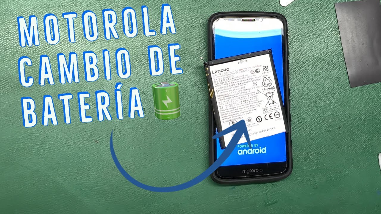 Motorola Moto G6 Battery Replacement Fast ! YouTube