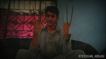 Real 3D Wolverine Claws Make with Android on Kinemaster