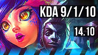 NEEKO vs EKKO (MID) | 9/1/10, 1400+ games | EUW Master | 14.10