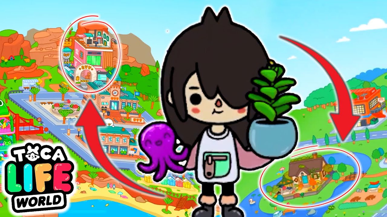 Do You Know About These Crumpets In These Locations in Toca Boca?🌈