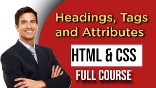 HTML Attributes ,Paragraph Tags , Comments , Headings | HTML tutorial for beginners  in urdu / hindi