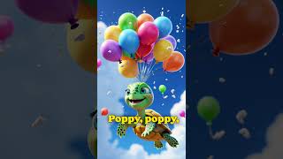 Bouncing Balloon Turtle Adventure! 🐢🎈✨#story #trending #fun #shorts News