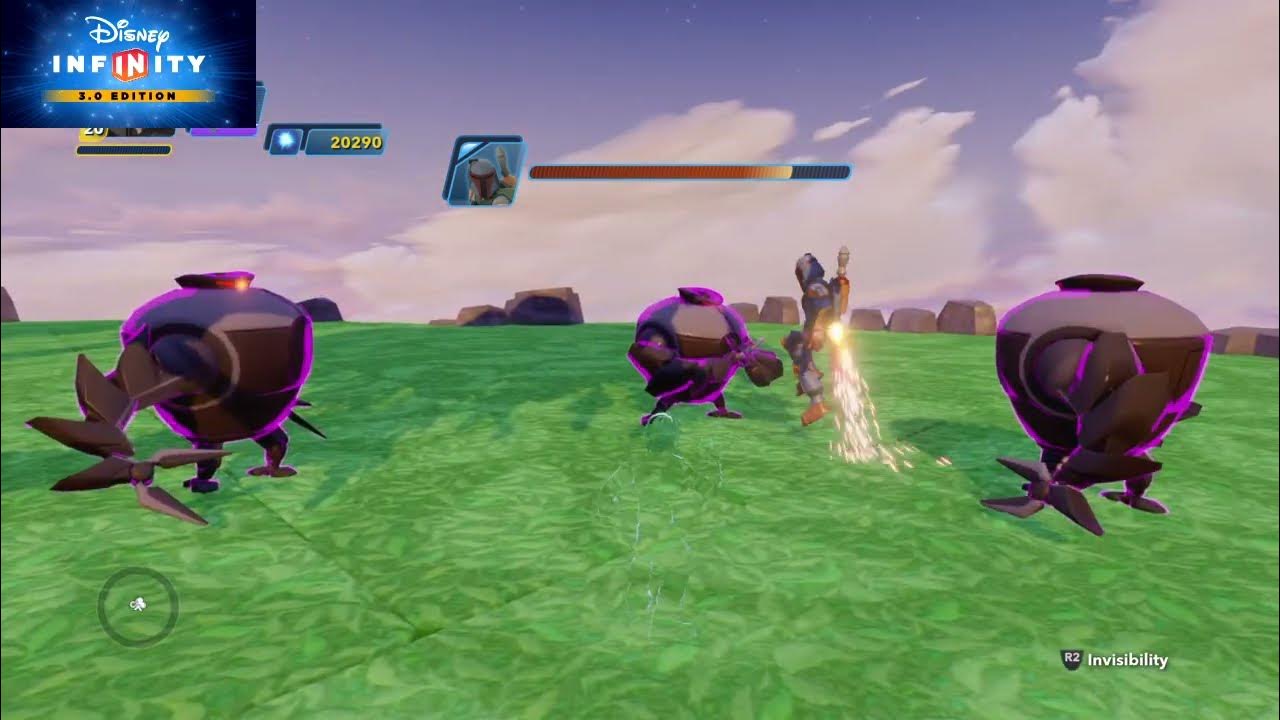 Disney Infinity 3.0 Boba fett Npc vs omnidroids YouTube