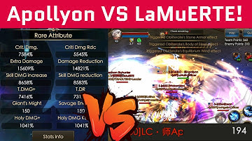 Apollyon Vs LaMuERTE - V14 battle - Over 200kills - Legacy of Discord