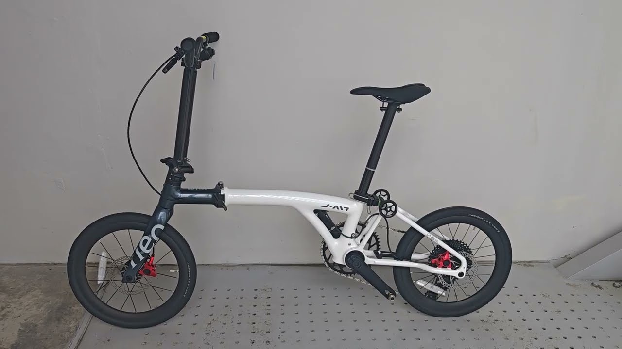 Java Neo 3, 16 inch, Full carbon frame, white with blue or Grey