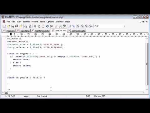 Beginner PHP Tutorial   141   Getting User Data Part 1   YouTube