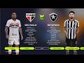 São Paulo x Botafogo | Brasileirão 2026 | Simulação Ultra Realista | PC [4K60]