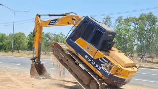 รีวิวรถขุดยอดนิยมยังโสด kobelco sk045 สีเดิมพร้อมลุยงานครับ excavator