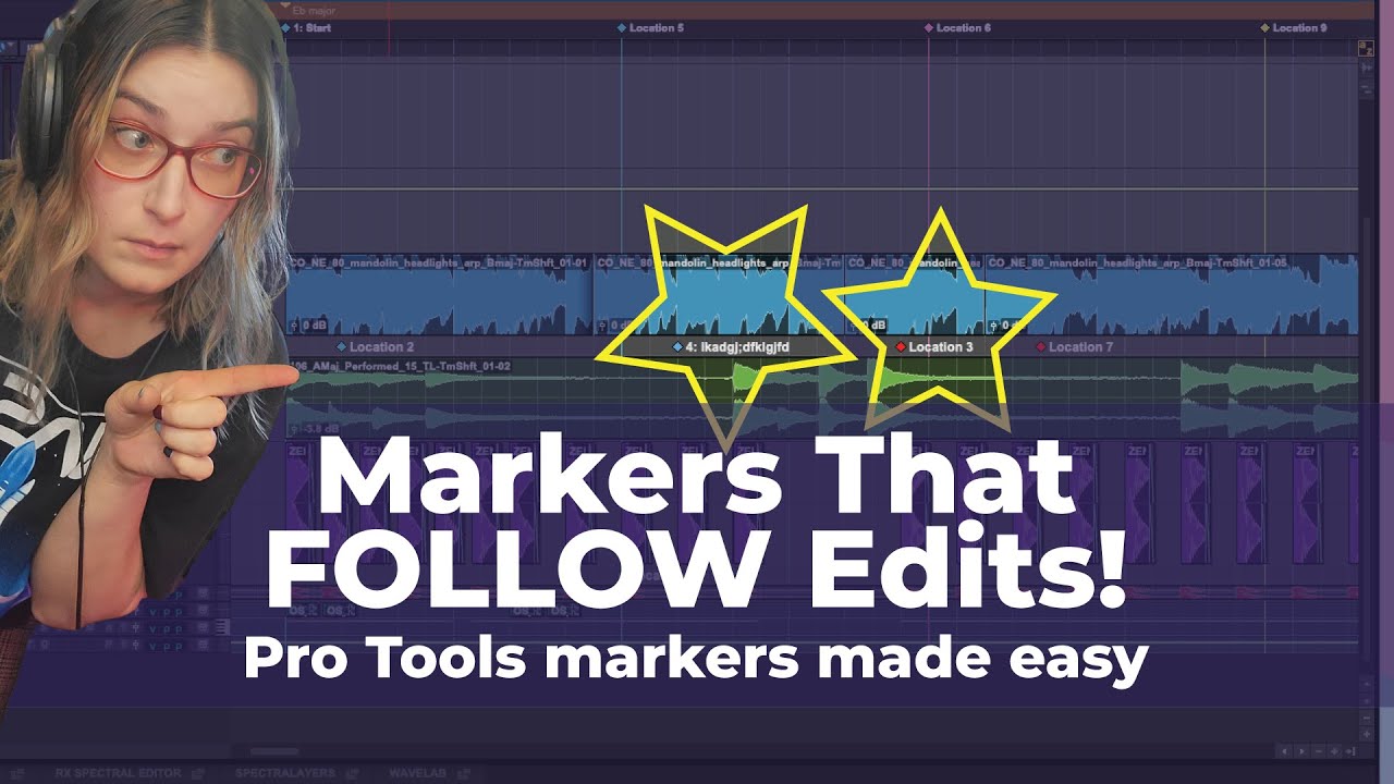 how to use markers & not lose your mind (Pro Tools markers not ...