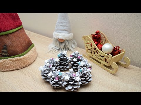 Video: Jak Si Vyrobit Vánoční Ozdoby Ze šišek