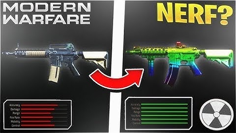 Modern Warfare: NEW Gunsmith Nerfed M4A1 Best Class Setup (BROKEN) after 1.08 Update (COD MW PS4)