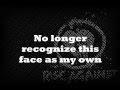 Rise Against~I Don&#39;t Want To Be Here Anymore // Lyrics