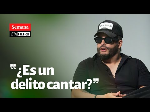 &quot;¿Cómo así que NO PUEDO CANTAR, es un delito cantar?&quot;: Nelson Velásquez | Sin Filtro