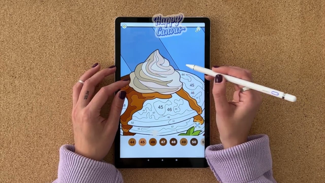 Happy Canvas - color by number app