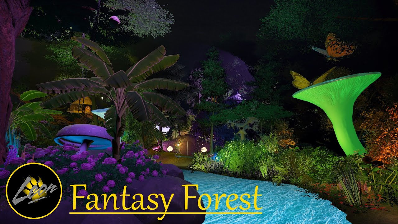 Fantasy Forest - A new darkride in themepark Medievalley! - Planet Coaster