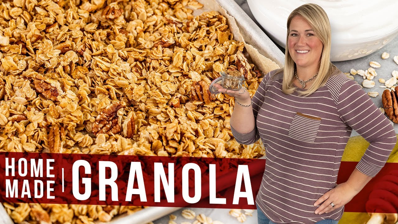 Easy homemade granola youtube