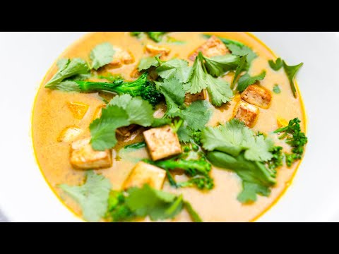 Laksa Noodle Soup - Plant Based Spicy Recipe Idea