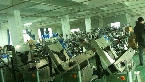 Horizontal Labeling Machine for Small Tubes Automatic Label Applicator