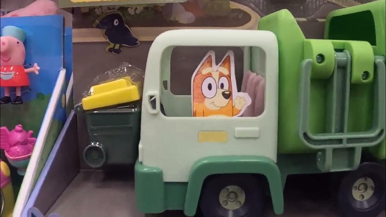 Bluey Toys Garbage Truck - YouTube