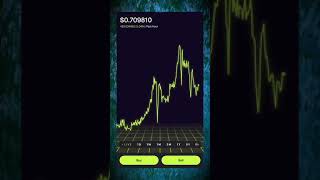 Dogecoin Breaking 70 Cents For The First Time - A Timelapse #Shorts