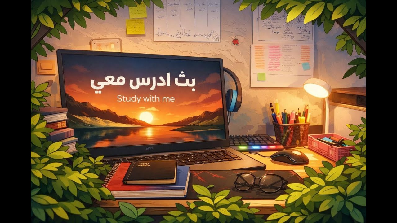 Study With Me Live 🔥 | جلسة تركيز حقيقية