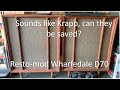 Wharfedale d70  how much difference does a crossover make  lets build a restomod speaker