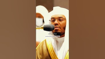 تلاوة رائع❤️ للشيخ #ياسر_الدوسري آية من سورة الفجر