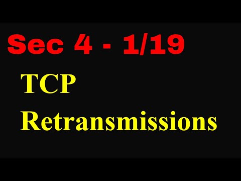 Sec 4 - Lec 1/19 - TCP Timeout and Retransmission | TCP/IP Protocol Deep Understanding | Udemy