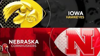 BIG TEN on CBS intro | Iowa @ Nebraska | 11/28/2025