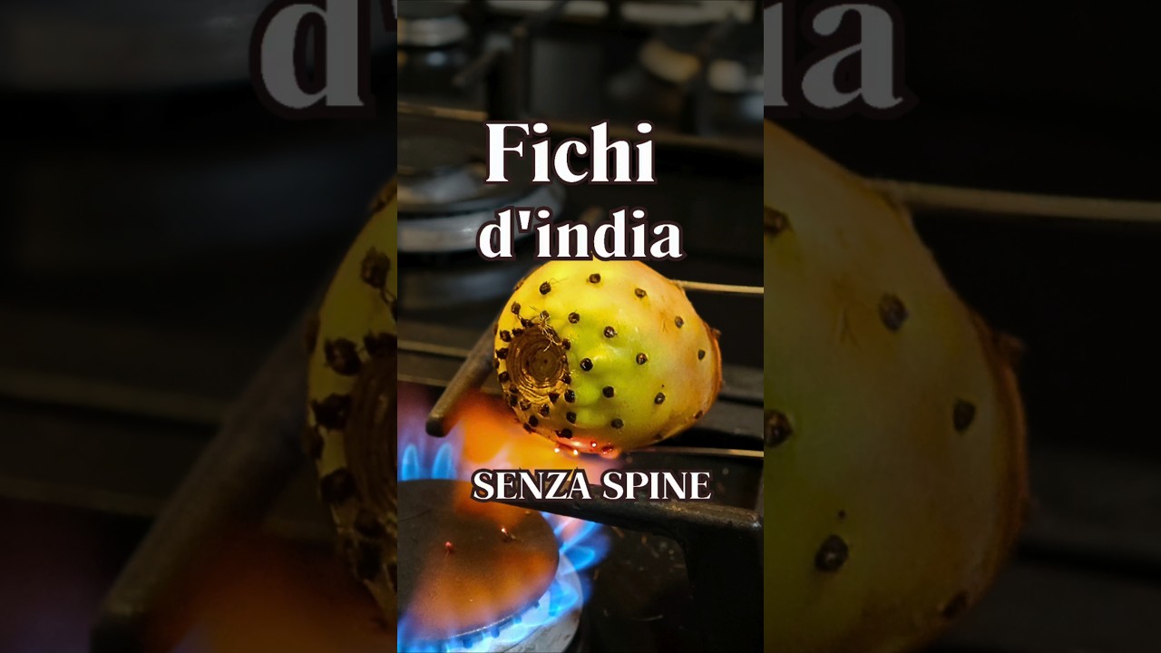 FICHI D'INDIA senza spine: i trucchi del fuoco e della carta!