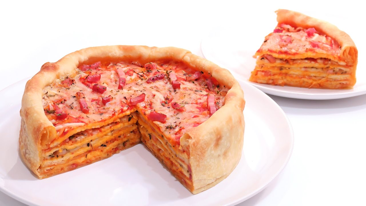 Descubrir 47+ imagen como hacer un pastel de pizza