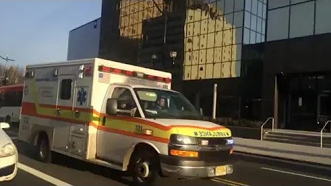 Newark University EMS Units Responding Raymond Blvd & Mulberry St