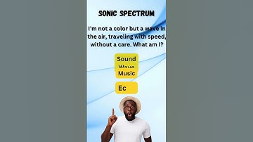 Sonic Spectrum #riddleaddict #riddlemania #riddleenthusiast #riddlesolvers #riddlecollection