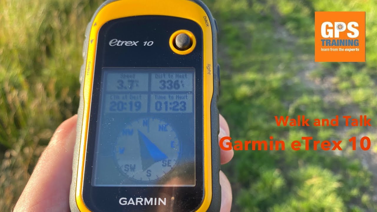 with Outdoor GPS unit - Garmin eTrex 10 - YouTube