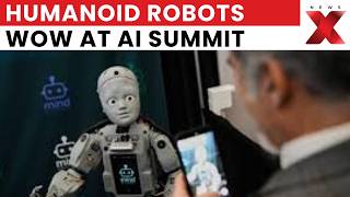 Global Ai Summit 2026 Humanoid Robots, Young Innovators Take Spotlight At India Ai Impact Summit