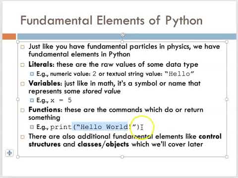 Essential Computational Thinking: Ch 04: Data Types and Variables - YouTube