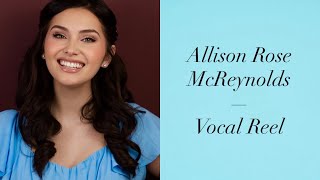 Allison Rose McReynolds - Vocal Reel