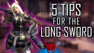 5 LONG SWORD TIPS | Monster Hunter World Iceborne