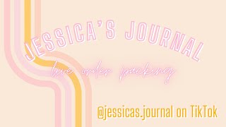 Live Order Packing | 05/10/2024 Part 2 Livestream | Jessica's Journal
